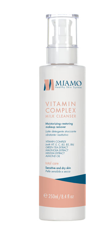 MIAMO TOTAL CARE VITAMIN COMPLEX MILK CLEANSER 250 ML - Farmafamily.it
