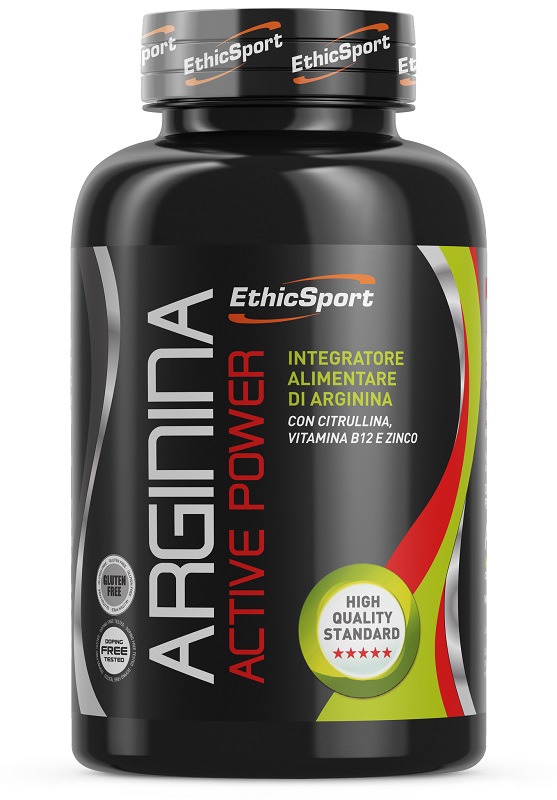 ETHICSPORT ARGININA ACTIVE POWER 90 COMPRESSE DA 1500 MG - Farmafamily.it
