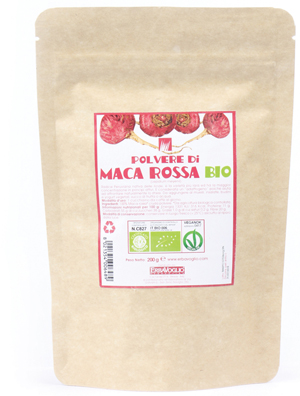 MACA ROSSA POLVERE BIO 200 G - Farmafamily.it