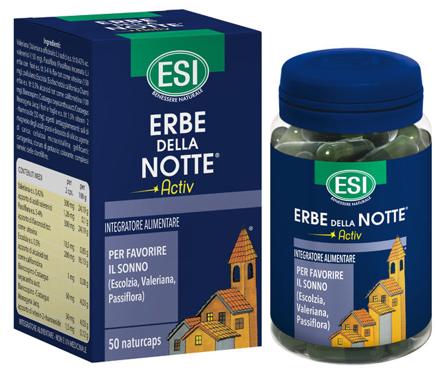 ESI ERBE DELLA NOTTE ACTIV 50 CAPSULE - Farmafamily.it