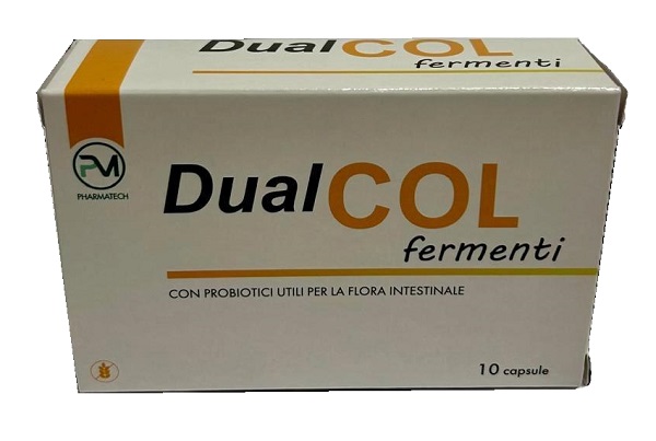 DUALCOL FERMENTI 10 CAPSULE - Farmafamily.it