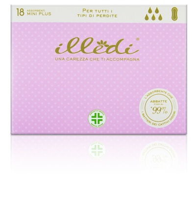 ILLEDI ASSORBENTI MINI PLUS 280 MM 18 PEZZI - Farmafamily.it