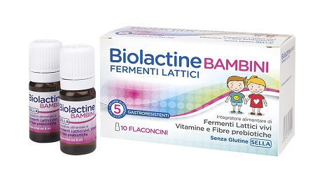BIOLACTINE BAMBINI 10 FLACONCINI 8 ML - Farmafamily.it