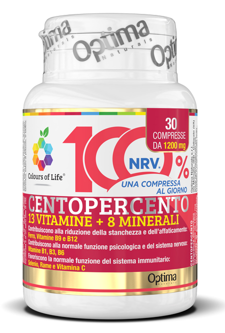 COLOURS OF LIFE CENTOPERCENTO 30 COMPRESSE 1200 MG - Farmafamily.it