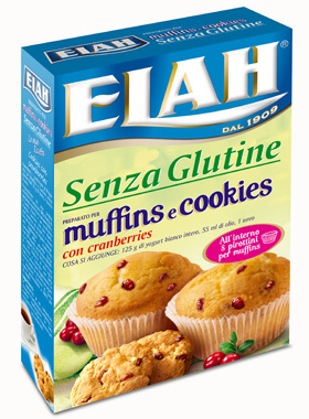 ELAH PREPARATO PER MUFFIN E COOKIES CON CRANBERRIES 190 G - Farmafamily.it