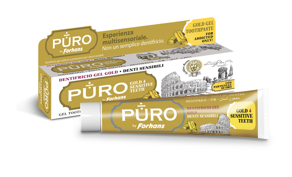 FORHANS GOLD4WHITE DENTIFRICIO 75 ML - Farmafamily.it