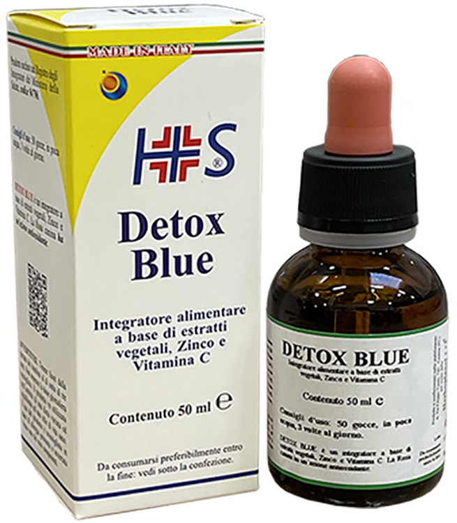 DETOX BLUE GOCCE 50 ML - Farmafamily.it