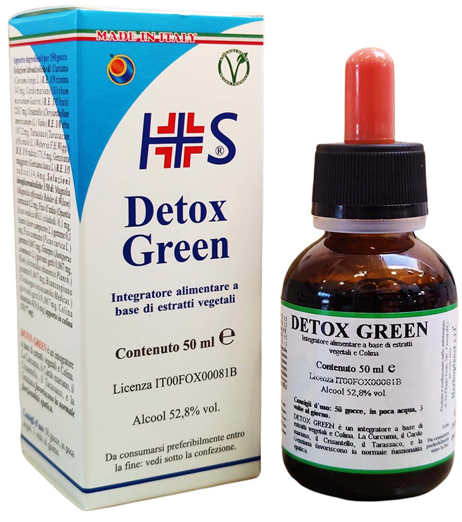 DETOX GREEN GOCCE 50 ML - Farmafamily.it