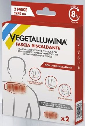 VEGETALLUMINA FASCIA RISCALDANTE 2 PEZZI - Farmafamily.it