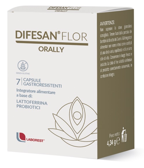 DIFESAN FLOR ORALLY 7 CAPSULE - Farmafamily.it