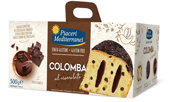 PIACERI MEDITERRANEI COLOMBA CIOCCOLATO 500 G - Farmafamily.it