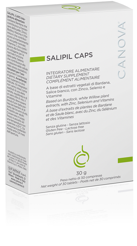 CANOVA SALIPIL CAPS 30 COMPRESSE NUOVA CONFEZIONE - Farmafamily.it