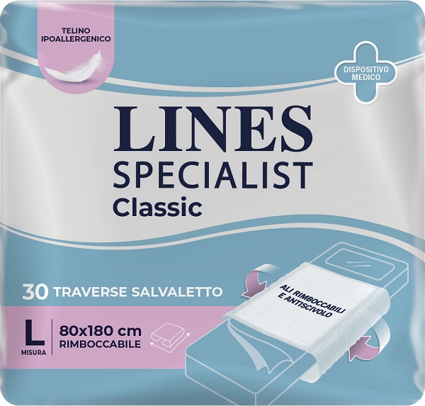 TRAVERSA LINES SPECIALIST CLASSIC 80X180 CM 30 PEZZI - Farmafamily.it