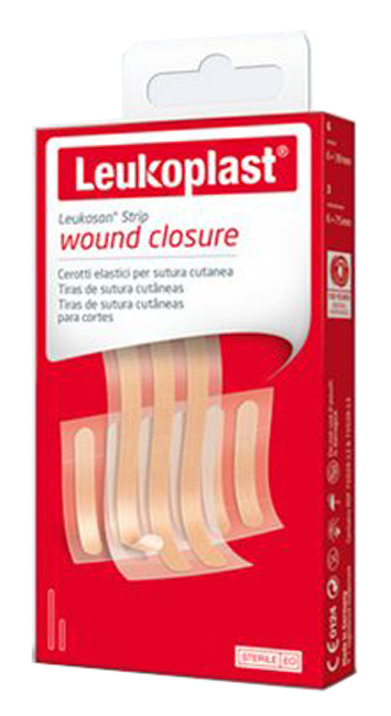 LEUKOSAN STRIP KIT DA 6 CEROTTI 6X38MM + 3 CEROTTI 6X75MM - Farmafamily.it