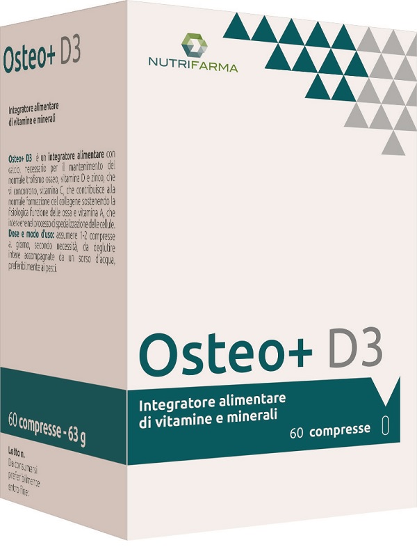 OSTEO+ D3 60 COMPRESSE - Farmafamily.it