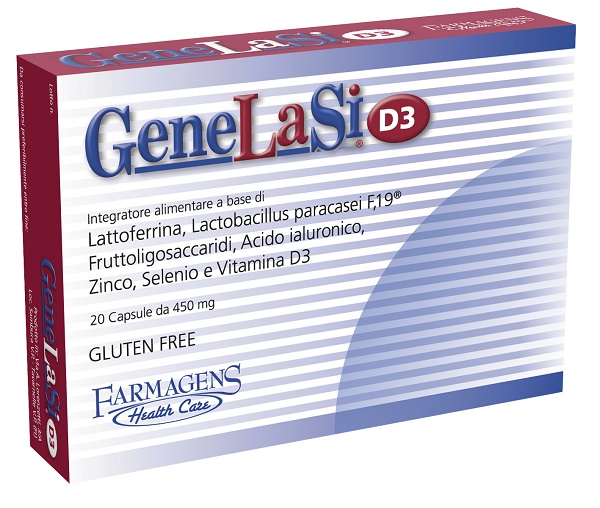 GENELASI D3 20 CAPSULE 450 MG - Farmafamily.it