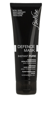 DEFENCE MASK INSTANT PURE MASCHERA NERA PURIFICANTE 75 ML - Farmafamily.it