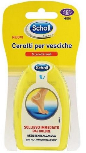 SCHOLL CEROTTI PER VESCICHE MEDIO 5 PEZZI - Farmafamily.it