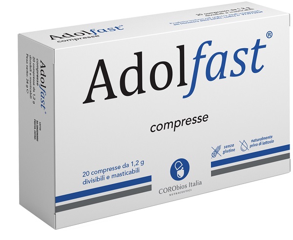 ADOLFAST 20 COMPRESSE MASTICABILI IN BLISTER - Farmafamily.it