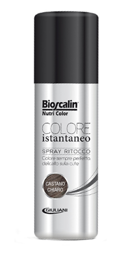 BIOSCALIN NUTRICOLOR COLORE ISTANTANEO CASTANO CHIARO 75 ML - Farmafamily.it
