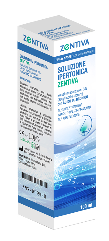 SOLUZIONE IPERTONICA ZENTIVA SPRAY NASALE 100 ML - Farmafamily.it