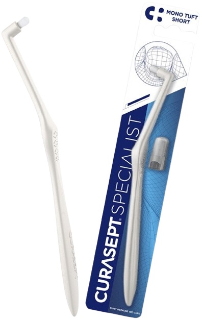 SPAZZOLINO CURASEPT SPECIALIST MONO TUFT SHORT - Farmafamily.it
