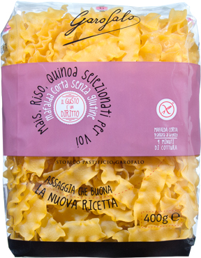 GAROFALO MAFALDA CORTA SENZA GLUTINE 400 G - Farmafamily.it