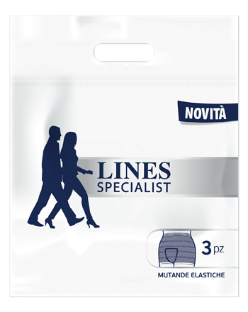 LINES SPECIALIST MUTANDA ELASTICA S 3 PEZZI - Farmafamily.it