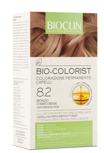 BIOCLIN BIO COLORIST 8,2 BIONDO CHIARO BEIGE - Farmafamily.it
