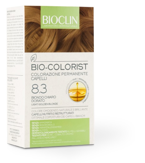 BIOCLIN BIO COLORIST 8,3 BIONDO CHIARO DORATO - Farmafamily.it