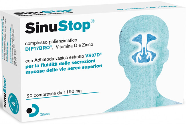 SINUSTOP 20 COMPRESSE DA 1190 MG - Farmafamily.it