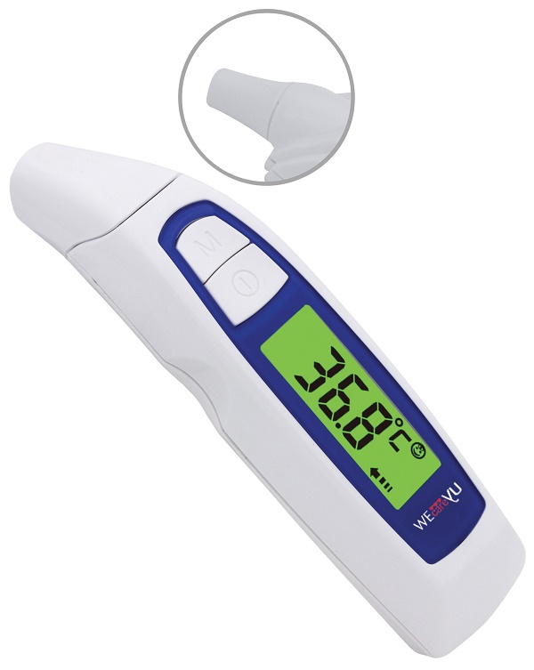 TERMOMETRO FRONTE ORECCHIO OGGETTI WECAREYU FEVER MULTIUSE 1 PEZZO - Farmafamily.it