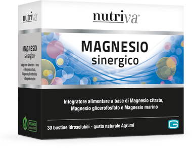 NUTRIVA MAGNESIO SINERGICO 30 BUSTINE - Farmafamily.it