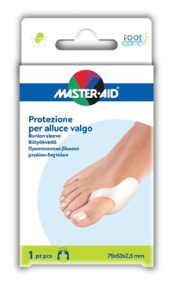 PROTEZIONE IN GEL MASTER-AID FOOTCARE PER ALLUCE VALGO 1 PEZZO D6 - Farmafamily.it