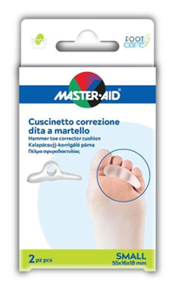 CORRETTORE DITA A MARTELLO MASTER-AID FOOTCARE SMALL 2 PEZZI C12 - Farmafamily.it