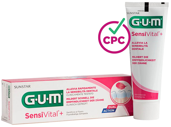 GUM SENSIVITAL + DENTIFRICIO 75 ML - Farmafamily.it