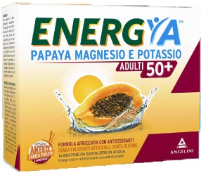ENERGYA PAPAYA MAGNESIO POTASSIO 50+ 14 BUSTINE - Farmafamily.it