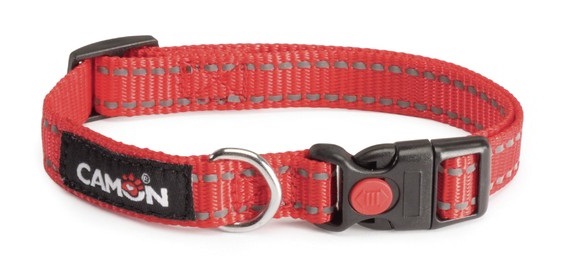 COLLARE LOWTENSION REFLEX ROSSO 15 MM X 26/40 CM - Farmafamily.it