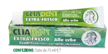 CLIADENT DENTIFRICIO ALITO FRESCO ALLE ERBE 75 ML - Farmafamily.it