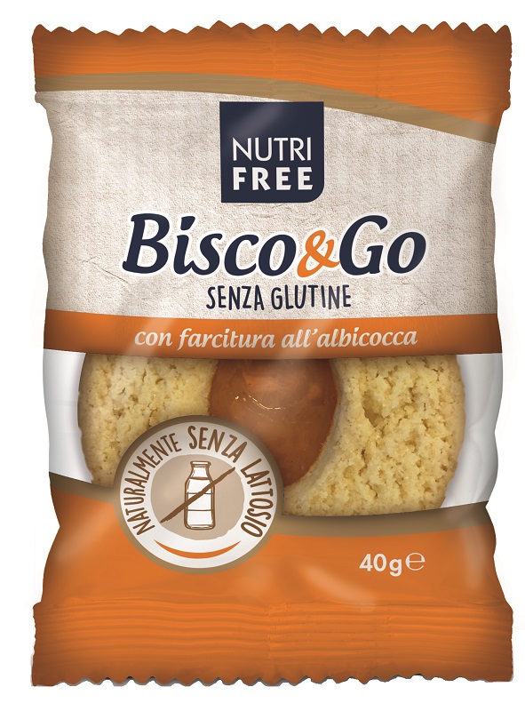 NUTRIFREE BISCO&GO CON FARCITURA ALL'ALBICOCCA 40 G - Farmafamily.it
