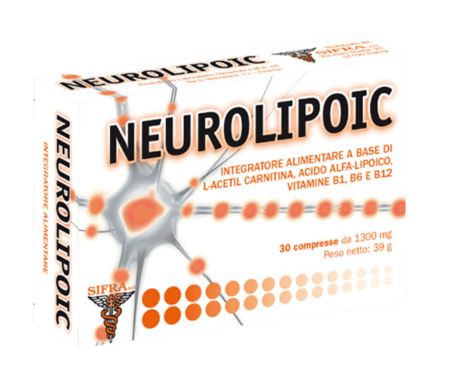 NEUROLIPOIC 30 COMPRESSE - Farmafamily.it
