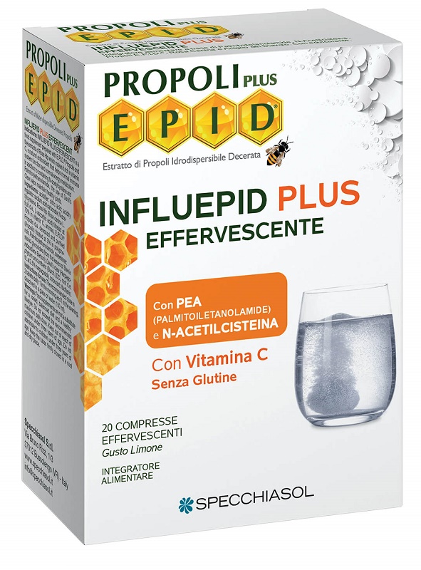INFLUEPID PLUS EFFERVESCENTE PEA 20 COMPRESSE - Farmafamily.it