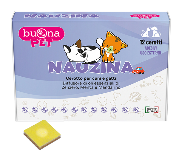BUONAPET NAUZINA 12 CEROTTI DIFFUSORI - Farmafamily.it