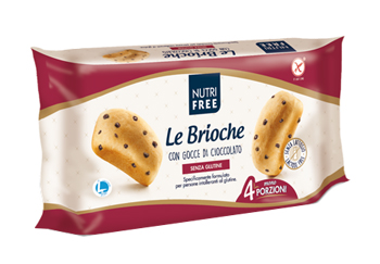 NUTRIFREE LE BRIOCHE GOCCE DI CIOCCOLATO 200 G - Farmafamily.it