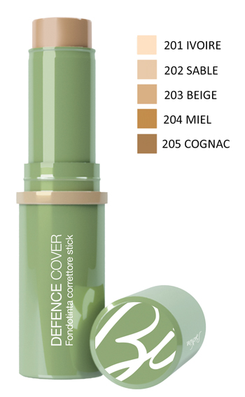 DEFENCE COVER FONDOTINTA/CORRETTORE STICK 201 10 G - Farmafamily.it