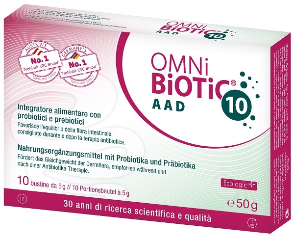 OMNI BIOTIC 10 AAD 10 BUSTINE DA 5 G - Farmafamily.it