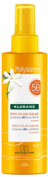 KLORANE SPRAY SOLARE SUBLIME SPF 50 CORPO 200 ML - Farmafamily.it