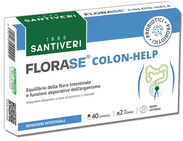 FLORASE COLON HELP 40 CAPSULE - Farmafamily.it
