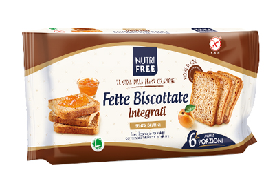 NUTRIFREE FETTE BISCOTTATE INTEGRALI 225 G - Farmafamily.it