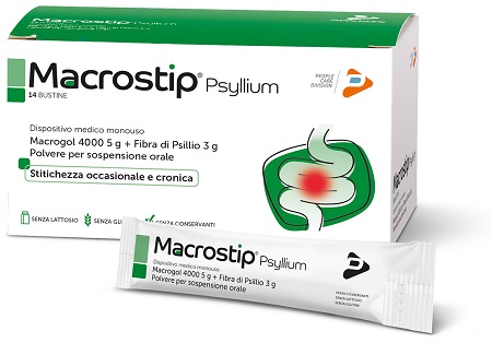 MACROSTIP PSYLLIUM 14 BUSTINE - Farmafamily.it
